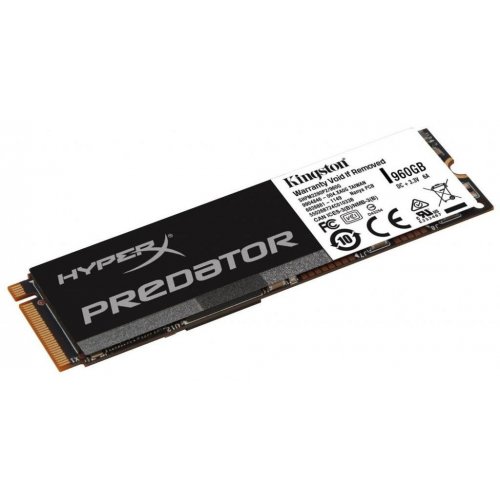 Продать SSD-диск Kingston HyperX Predator 960GB M.2 PCIe Gen2 x4 (SHPM2280P2/960G) по Trade-In интернет-магазине Телемарт - Киев, Днепр, Украина фото