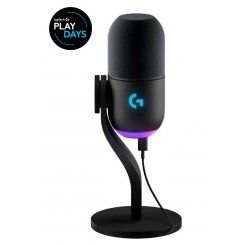 Мікрофон Logitech Yeti GX Dynamic RGB (988-000569) Black