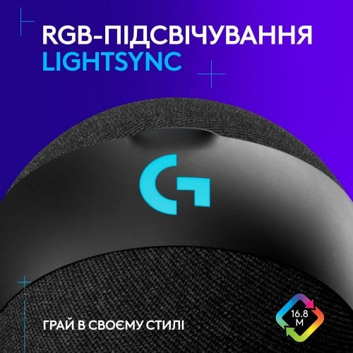 Купити Мікрофон Logitech G Yeti Orb RGB (988-000551) Black - ціна в Києві, Львові, Вінниці, Хмельницькому, Франківську, Україні | інтернет-магазин TELEMART.UA фото