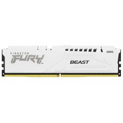 ОЗП Kingston DDR5 32GB 6000Mhz FURY Beast White (KF560C30BWE-32)