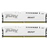 Photo RAM Kingston DDR5 32GB (2x16GB) 6400Mhz FURY Beast White (KF564C32BWEK2-32)