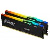 Фото ОЗУ Kingston DDR5 16GB (2x8GB) 6000Mhz FURY Beast RGB Black (KF560C30BBEAK2-16)