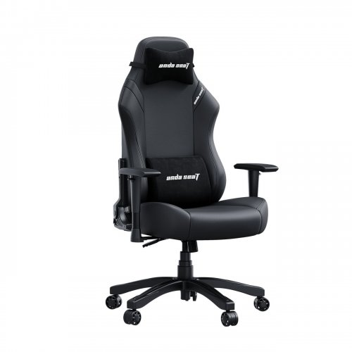 Игровое кресло Anda Seat Luna L (AD18-44-B-PV/C) Black купить в Украине: Киев, Днепр, Харьков, Одесса  | Низкая цена, отзывы, характеристики от TELEMART фото