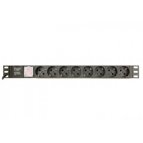 Купить Блок розеток EnerGenie 19" 1U 8pcs (EG-PDU-014) - цена в Харькове, Киеве, Днепре, Одессе
в интернет-магазине Telemart фото