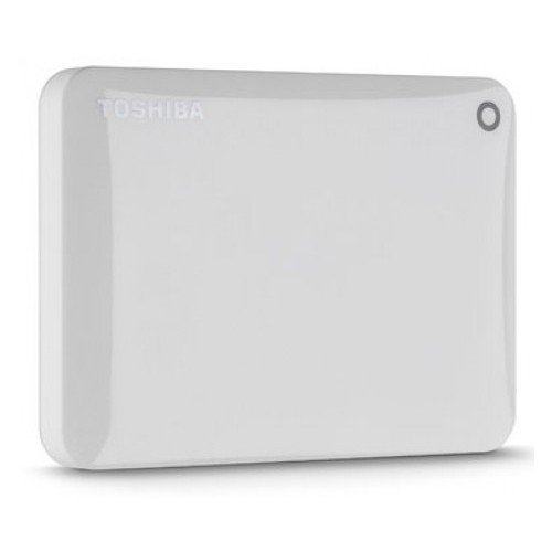 Купить Внешний HDD Toshiba Canvio Connect II 2TB (HDTC820EW3CA) White - цена в Харькове, Киеве, Днепре, Одессе
в интернет-магазине Telemart фото
