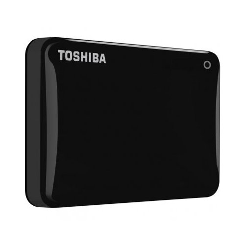Купить Внешний HDD Toshiba Canvio Connect II 3TB (HDTC830EK3CA) Black - цена в Харькове, Киеве, Днепре, Одессе
в интернет-магазине Telemart фото