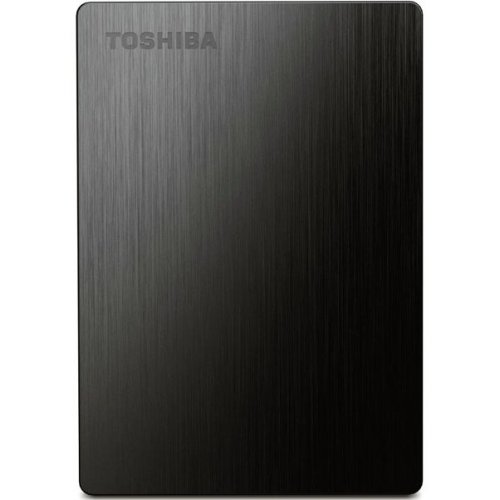 Купить Внешний HDD Toshiba Canvio Slim 500GB (HDTD205EK3DA) Black - цена в Харькове, Киеве, Днепре, Одессе
в интернет-магазине Telemart фото