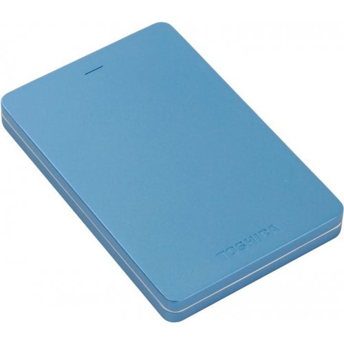 Зовнішній HDD Toshiba Canvio Alu 500GB (HDTH305EL3AA) Blue купити в Україні | Telemart фото