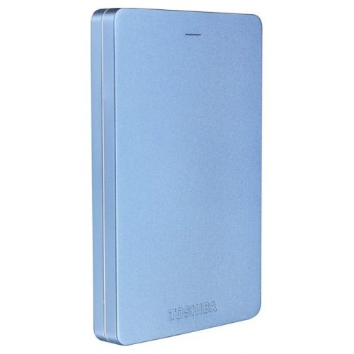 Зовнішній HDD Toshiba Canvio Alu 500GB (HDTH305EL3AA) Blue купити в Україні | Telemart фото