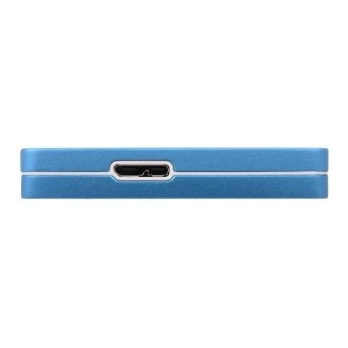 Зовнішній HDD Toshiba Canvio Alu 500GB (HDTH305EL3AA) Blue купити в Україні | Telemart фото