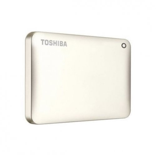 Купить Внешний HDD Toshiba Canvio Connect II 500GB (HDTC805EC3AA) Satin Gold - цена в Харькове, Киеве, Днепре, Одессе
в интернет-магазине Telemart фото