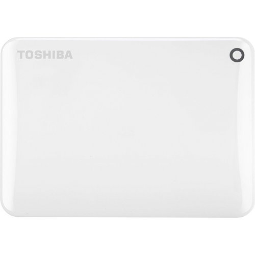 Купить Внешний HDD Toshiba Canvio Connect II 500GB (HDTC805EW3AA) White - цена в Харькове, Киеве, Днепре, Одессе
в интернет-магазине Telemart фото
