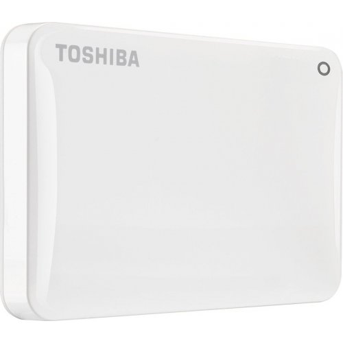Купить Внешний HDD Toshiba Canvio Connect II 500GB (HDTC805EW3AA) White - цена в Харькове, Киеве, Днепре, Одессе
в интернет-магазине Telemart фото