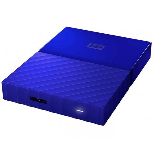 Зовнішній HDD Western Digital My Passport 2TB (WDBYFT0020BBL-WESN) Blue купити в Україні | Telemart фото