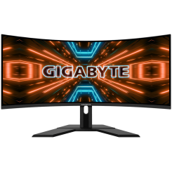 Уценка монитор Gigabyte 34" G34WQC A Gaming Black (Битые пиксели, 3шт., 620144)