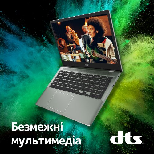 Купить Ноутбук Acer Chromebook CB315-5H (NX.KPPEU.001) Pure Silver - цена в Харькове, Киеве, Днепре, Одессе
в интернет-магазине Telemart фото