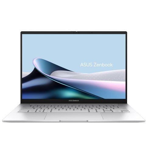 Купити Ноутбук Asus Zenbook 14 OLED UX3405MA-PP302X (90NB11R2-M00DJ0) Foggy Silver - ціна в Києві, Львові, Вінниці, Хмельницькому, Франківську, Україні | інтернет-магазин TELEMART.UA фото