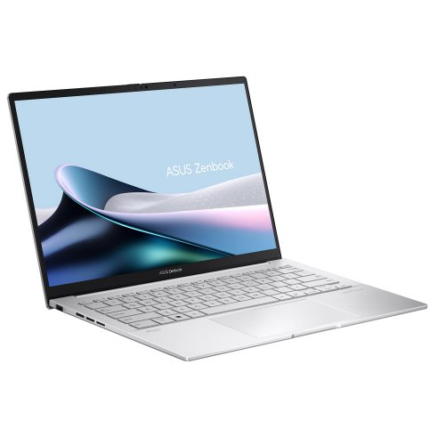 Купити Ноутбук Asus Zenbook 14 OLED UX3405MA-PP302X (90NB11R2-M00DJ0) Foggy Silver - ціна в Києві, Львові, Вінниці, Хмельницькому, Франківську, Україні | інтернет-магазин TELEMART.UA фото