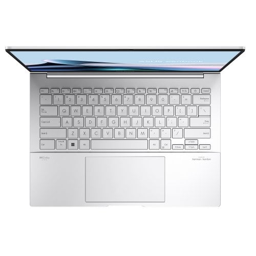 Купити Ноутбук Asus Zenbook 14 OLED UX3405MA-PP302X (90NB11R2-M00DJ0) Foggy Silver - ціна в Києві, Львові, Вінниці, Хмельницькому, Франківську, Україні | інтернет-магазин TELEMART.UA фото