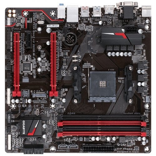 Продати Материнська плата Gigabyte GA-AB350M-GAMING 3 (sAM4, AMD B350) за Trade-In у інтернет-магазині Телемарт - Київ, Дніпро, Україна фото