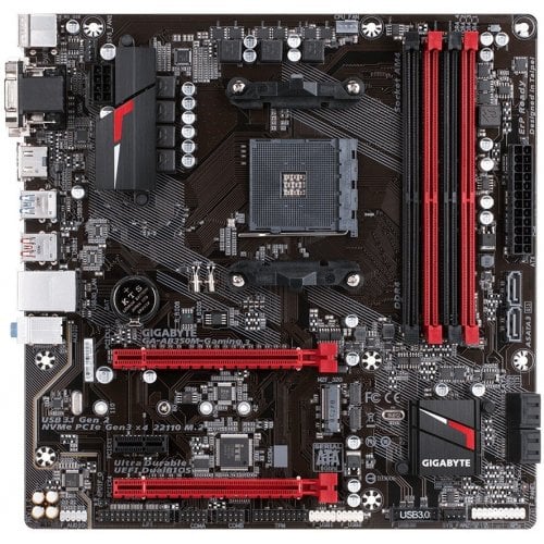 Продати Материнська плата Gigabyte GA-AB350M-GAMING 3 (sAM4, AMD B350) за Trade-In у інтернет-магазині Телемарт - Київ, Дніпро, Україна фото
