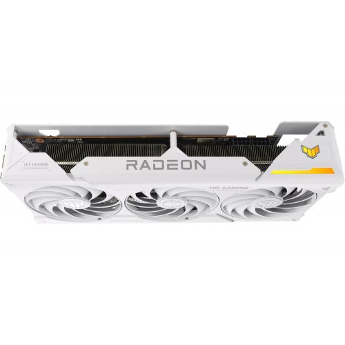Фото Відеокарта Asus Radeon RX 7800 XT TUF Gaming OC White 16384MB (TUF-RX7800XT-O16G-WHITE-GAMING FR) Factory Recertified