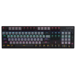 Клавіатура HATOR Starfall Rainbow Origin Blue (HTK-609-BGB) Black/Grey