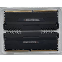 Озу Corsair DDR4 32GB (2x16GB) 3333Mhz Vengeance RGB Black (CMR32GX4M2C3333C16) (Восстановлено продавцом, 621297)