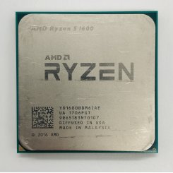 Процессор AMD Ryzen 5 1600 3.2(3.6)GHz sAM4 Tray (YD1600BBAE) (Восстановлено продавцом, 622258)
