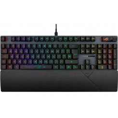 Клавіатура Asus ROG Strix Scope II RGB RX Red (90MP0350-BKMA00) Black