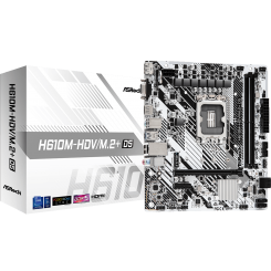 Материнская плата AsRock H610M-HDV/M.2+ D5 (s1700, Intel H610)