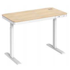 Стол с электрорегулировкой высоты OfficePro ODE111 White/Wood