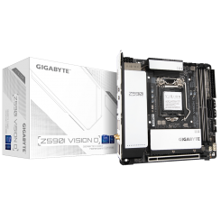 Материнская плата Gigabyte Z590I VISION D (s1200, Intel Z590) (Восстановлено продавцом, 623600)