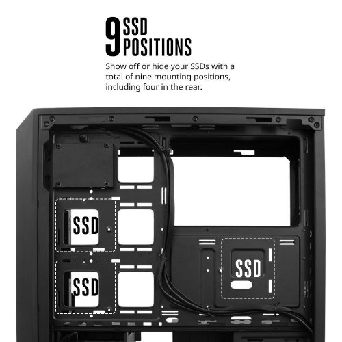 Продать Корпус Cooler Master MasterBox 5 без БП (MCX-B5S1-KWNN-11) Black по Trade-In интернет-магазине Телемарт - Киев, Днепр, Украина фото