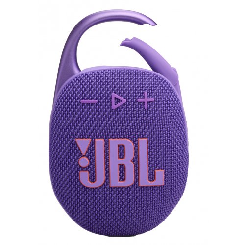 Купить Портативная акустика JBL Clip 5 (JBLCLIP5PUR) Purple - цена в Харькове, Киеве, Днепре, Одессе
в интернет-магазине Telemart фото
