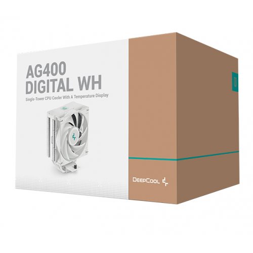 Фото Кулер Deepcool AG400 Digital (R-AG400-WHNDMN-G-1) White