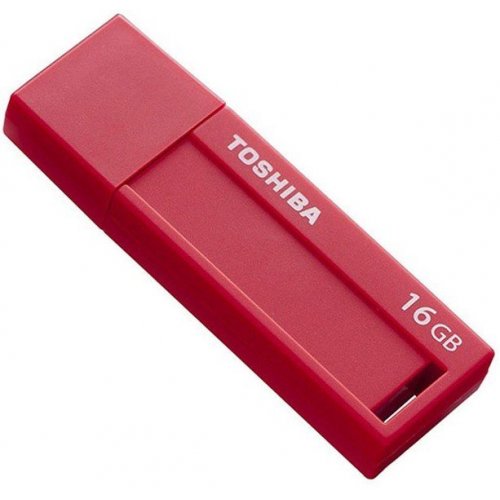 Накопичувач Toshiba Daichi 16GB USB 3.0 Red (THN-U302R0160M4) купити в Україні | Telemart фото