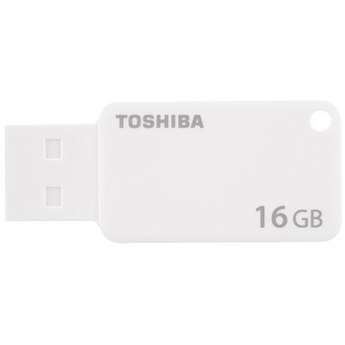 Накопичувач Toshiba U303 16GB USB 3.0 White (THN-U303W0160E4) купити в Україні | Telemart фото
