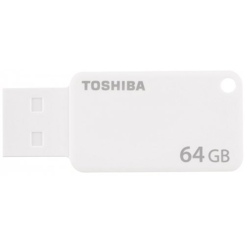 Накопичувач Toshiba U303 64GB USB 3.0 White (THN-U303W0640E4) купити в Україні | Telemart фото