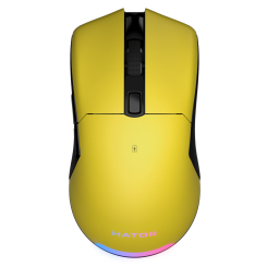 Мышка HATOR Pulsar 2 Pro Wireless (HTM-532) Yellow