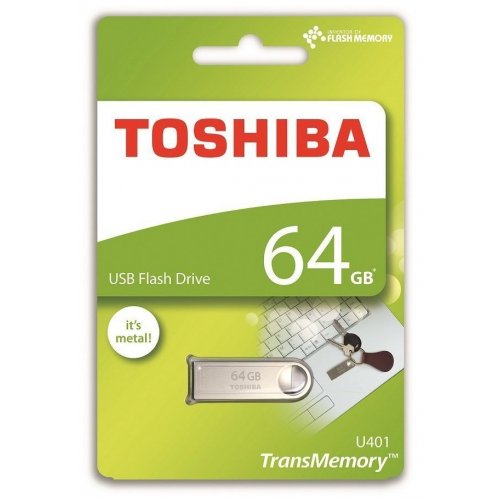 Накопичувач Toshiba Owari 64GB USB 3.0 Gery (THN-U401S0640E4) купити в Україні | Telemart фото