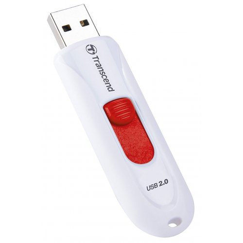 Накопитель Transcend JetFlash 590 4GB USB 2.0 White (TS4GJF590W) купить в Украине | Telemart фото