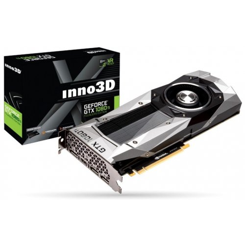 Продать Видеокарта Inno3D GeForce GTX 1080 TI Founders Edition 11264MB (N108T-1DDN-Q6MO) по Trade-In интернет-магазине Телемарт - Киев, Днепр, Украина фото