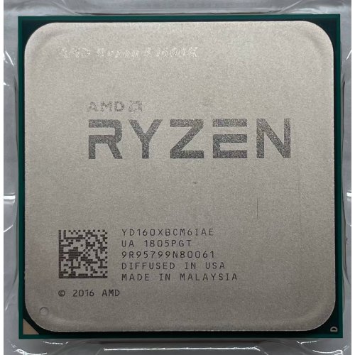 Купить Процессор AMD Ryzen 5 1600X 3.6(4.0)GHz sAM4 Tray (YD160XBCM6IAE) (Восстановлено продавцом, 624443) с проверкой совместимости: обзор, характеристики, цена в Киеве, Днепре, Одессе, Харькове, Украине | интернет-магазин TELEMART.UA фото