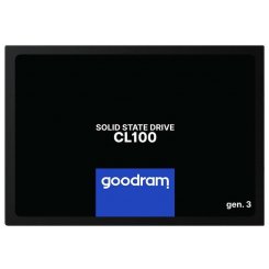 SSD-диск GoodRAM CL100 Gen.3 3D NAND TLC 240GB 2.5" (SSDPR-CL100-240-G3) (Відновлено продавцем, 625207)
