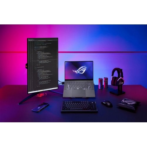 Купити Ноутбук Asus ROG Zephyrus G16 GU605MY-QR041X (90NR0IQ5-M001R0) Eclipse Gray - ціна в Києві, Львові, Вінниці, Хмельницькому, Франківську, Україні | інтернет-магазин TELEMART.UA фото