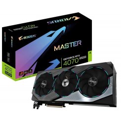 Уценка видеокарта Gigabyte GeForce RTX 4070 SUPER AORUS MASTER 12288MB (GV-N407SAORUS M-12GD) (Следы установки, 625526)