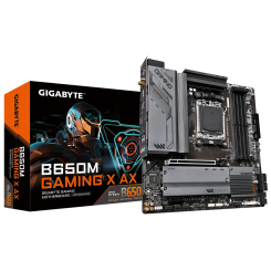 Уценка материнская плата Gigabyte B650M GAMING X AX (sAM5, AMD B650) (Следы установки, 625548)