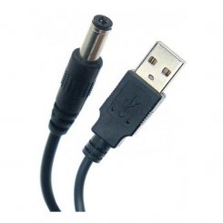 Кабель живлення X-Tech USB to DC 5-9V 0.6A 1m (5.5x2.1mm)