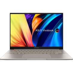Уценка ноутбук Asus Vivobook S 14X OLED S5402ZA-M9162W (90NB0X32-M008K0) Sand Grey (Вскрита упаковка, 626139)